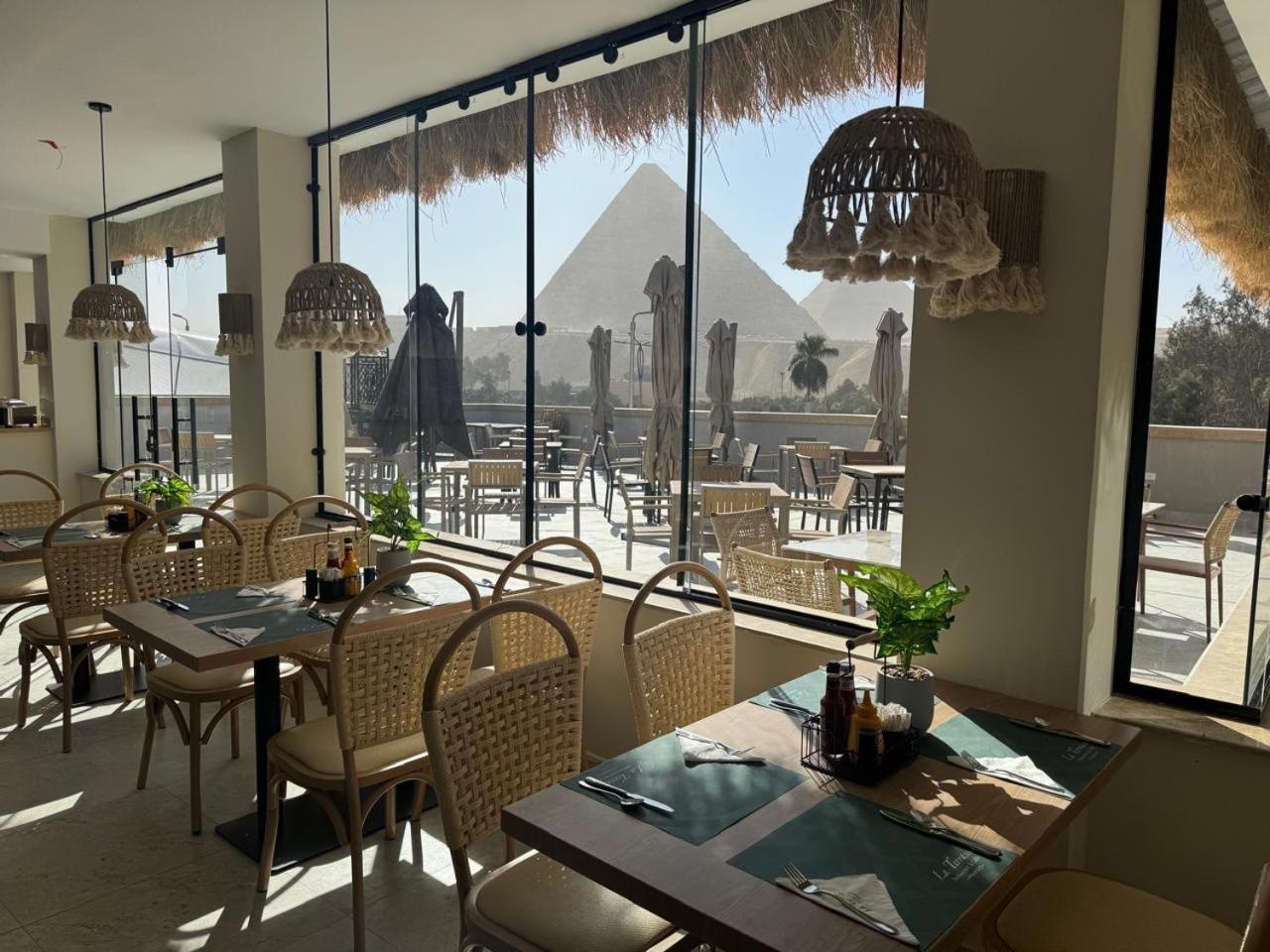 La Boutique Hotel - Vue Des Pyramides Kafret el-Gabal Exteriör bild