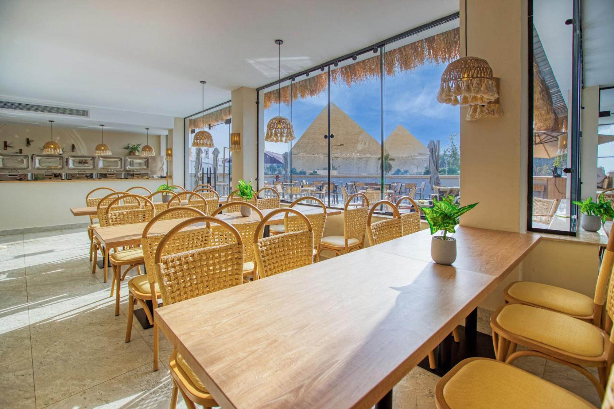 La Boutique Hotel - Vue Des Pyramides Kafret el-Gabal Exteriör bild