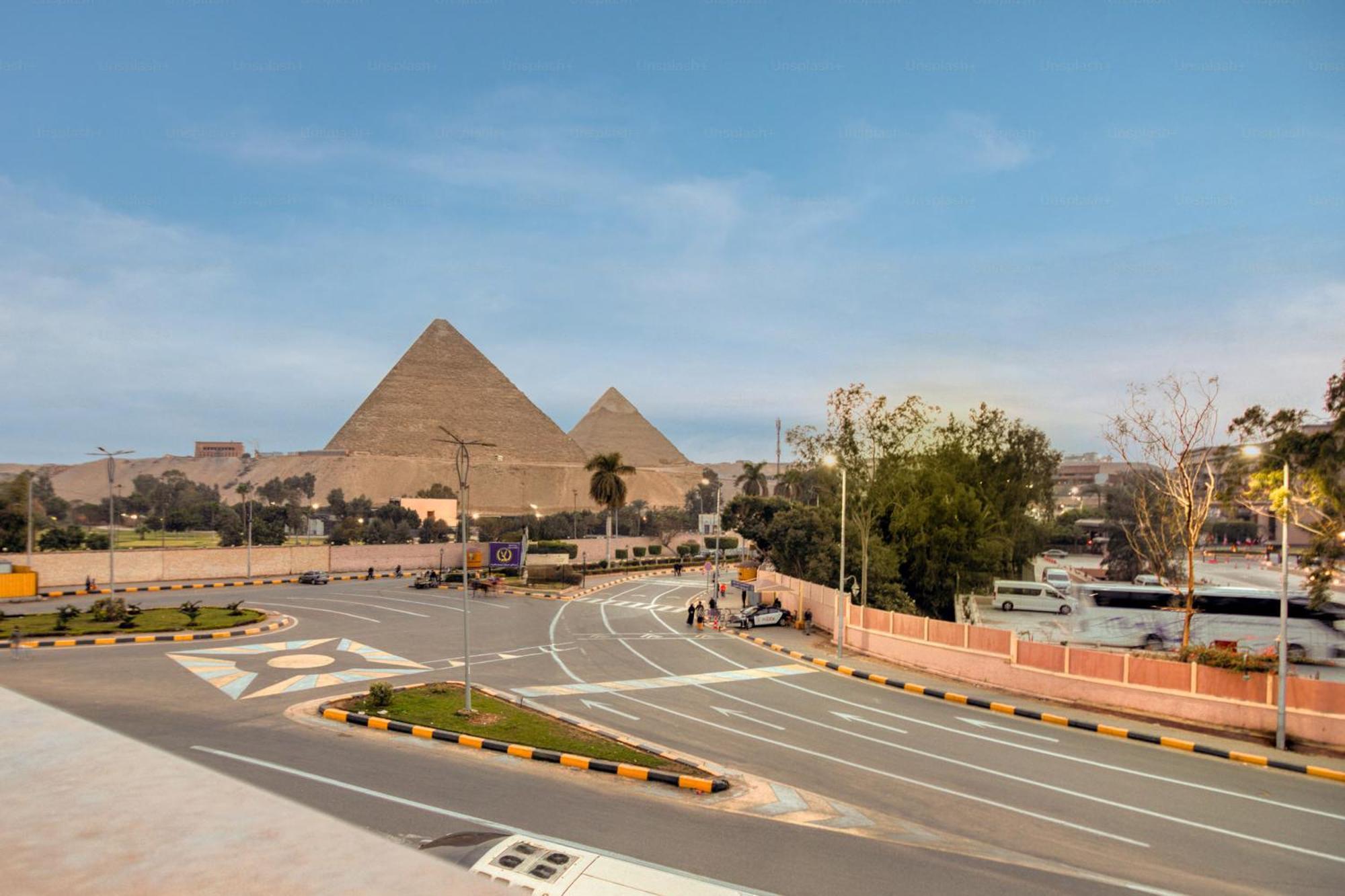La Boutique Hotel - Vue Des Pyramides Kafret el-Gabal Exteriör bild