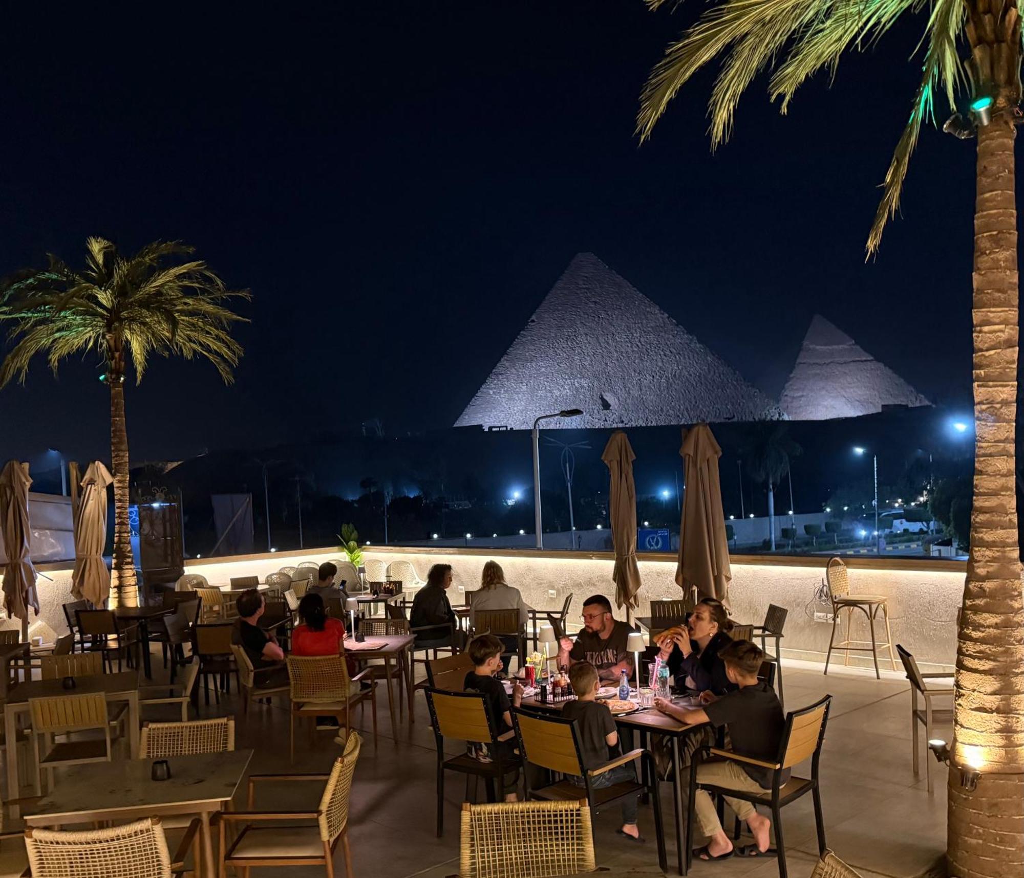 La Boutique Hotel - Vue Des Pyramides Kafret el-Gabal Exteriör bild